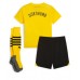 Borussia Dortmund Babykleding Thuisshirt Kinderen 2023-24 Korte Mouwen (+ korte broeken)